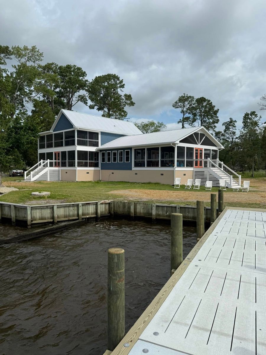 Deck & Patio Installation for Hudnell Construction in Belhaven, NC