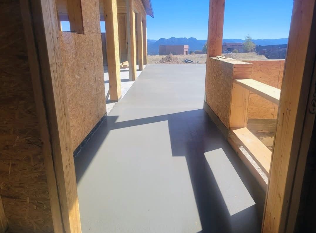 Concrete for Keith Alan Peterson Home Innovation LLC in Buena Vista, CO