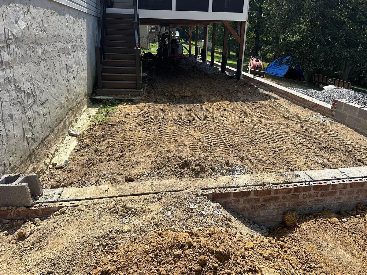 Trenching for Brannon's Construction in Riceville,,  TN