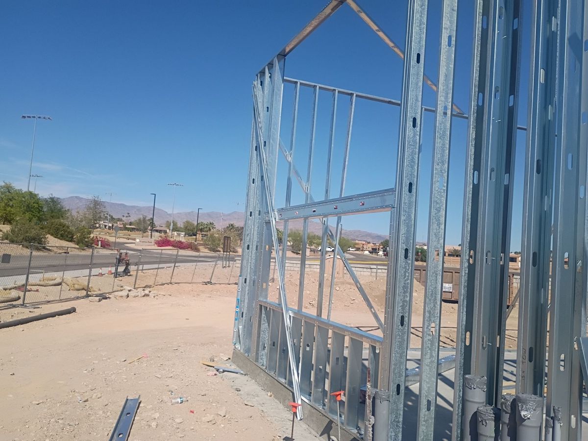 Framing for Ant Farm Construction in Kingman, AZ