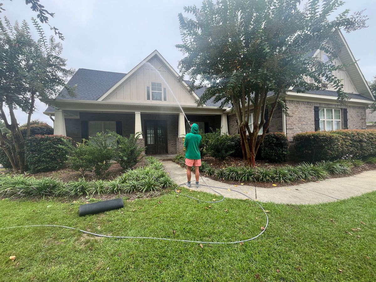 Softwash and Pressure Washing for All-Star Lawn Care & Soft Washing in Mobile, AL