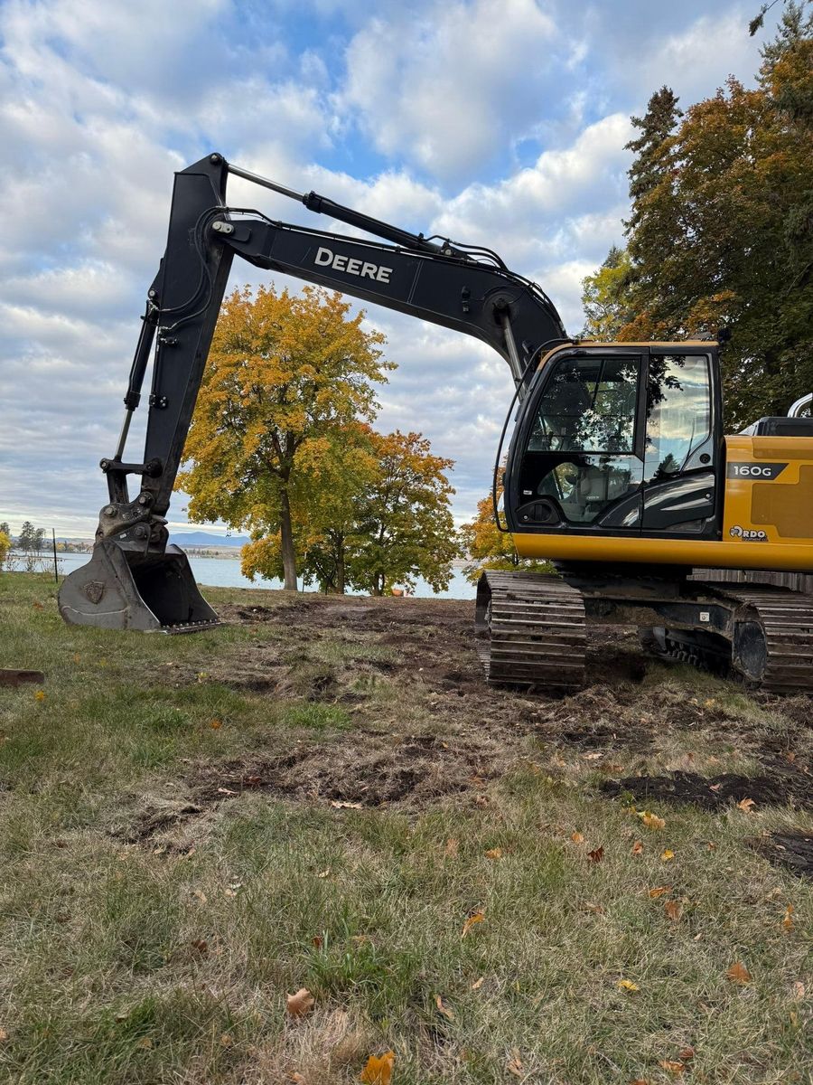 Skid Steer Work for Rocky Mountain Dirt Work in Missoula, MT