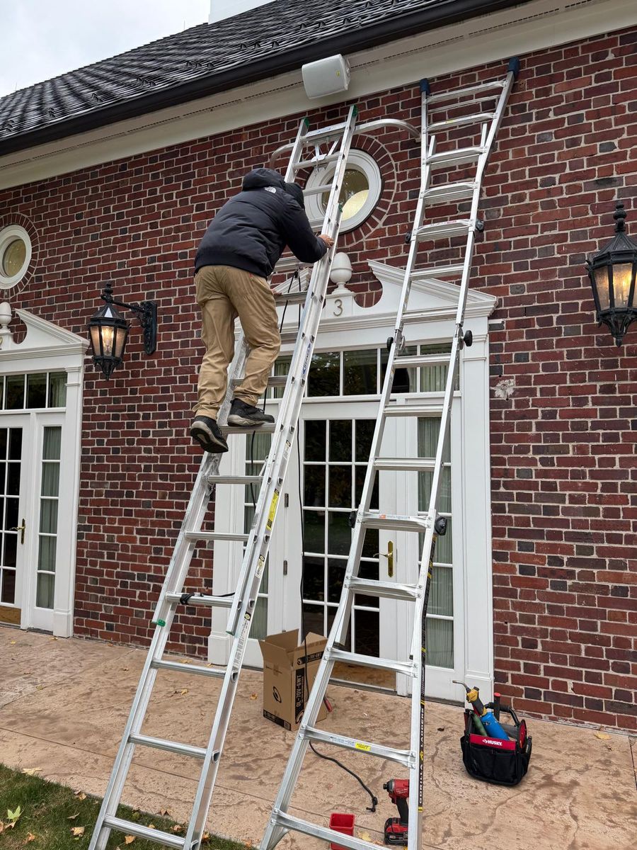 Audio & Video Install Services for Unique Outdoor Lighting in Short Hills, NJ
