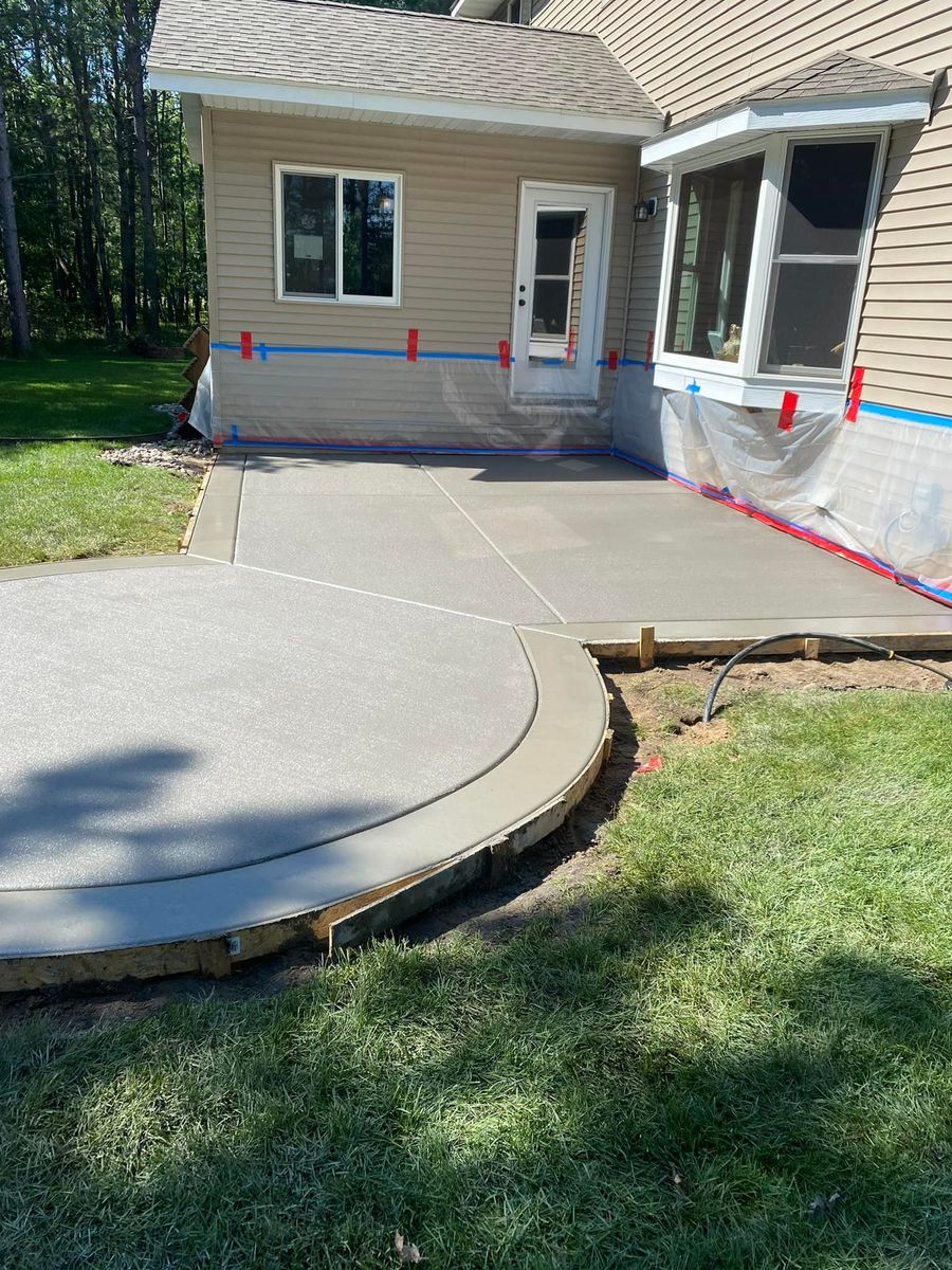 Patio Design & Installation for Nick's Concrete & Masonry in Baxter, MN