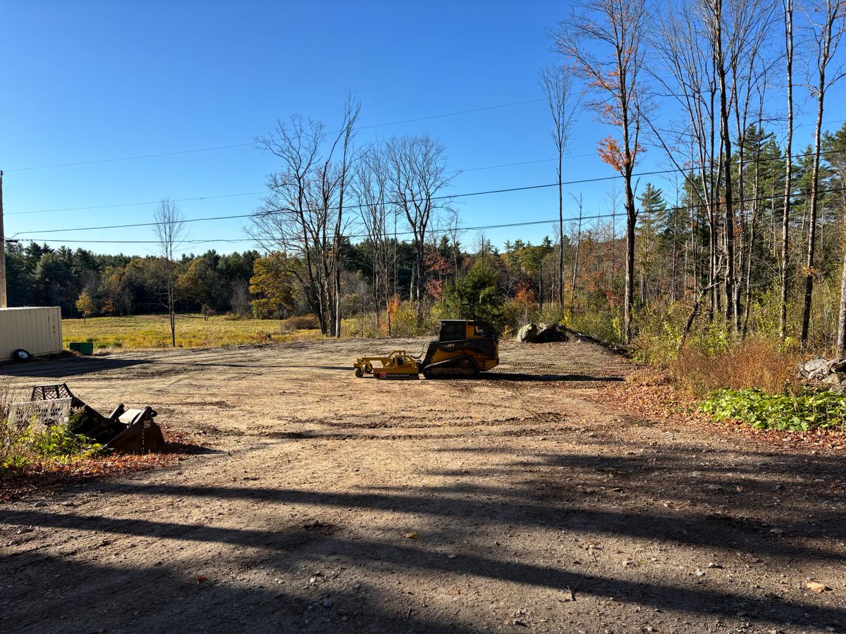 Gravel Road and Parking Lot Maintenance for JKT Contracting in Keene, NH
