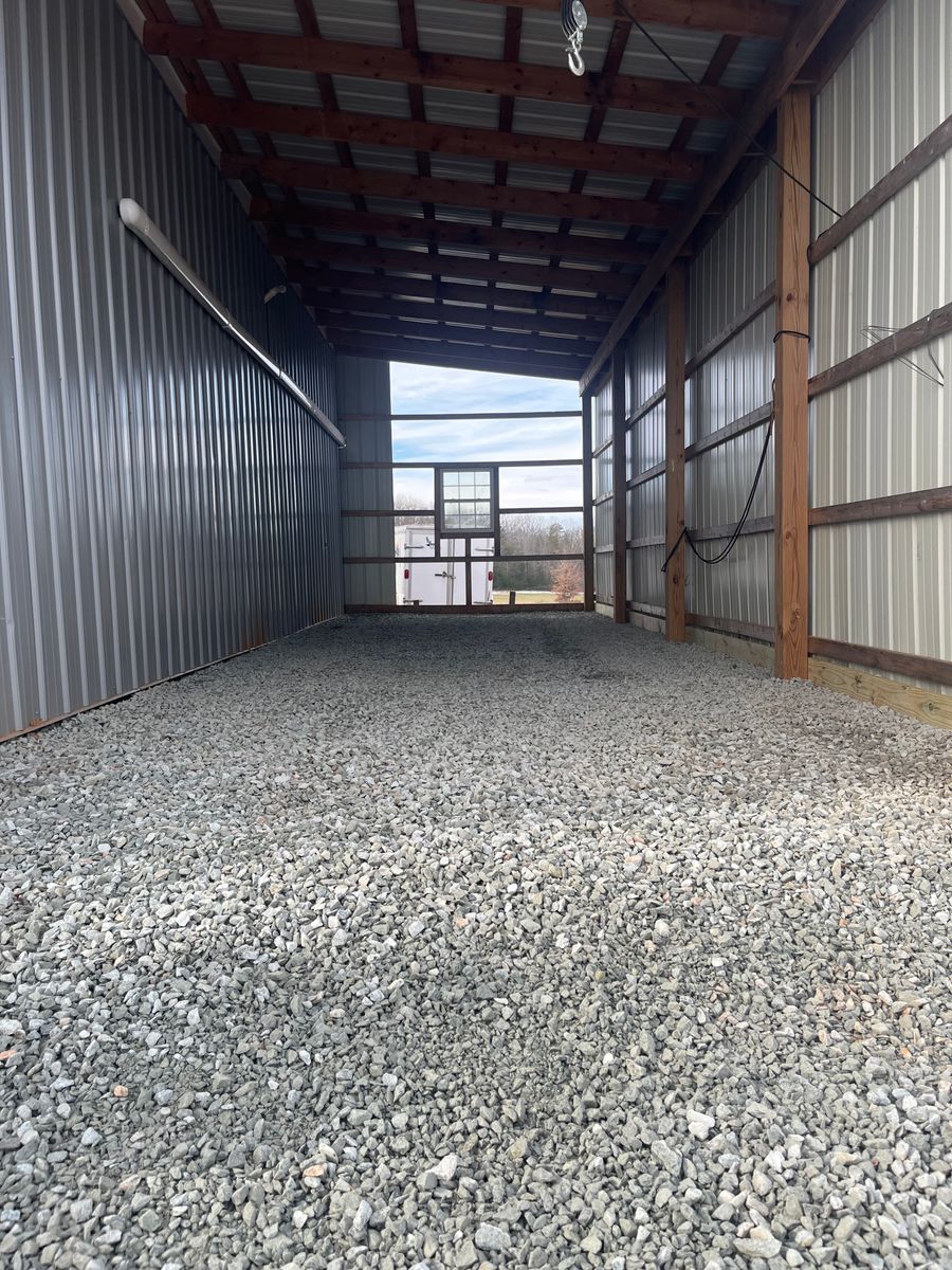 Hauling for Southside Land Management in Gretna, VA