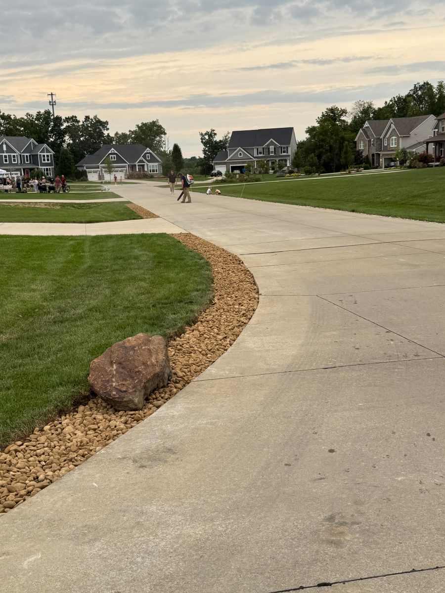 Rock Installation for Vasel's Landscaping Services in Medina, OH