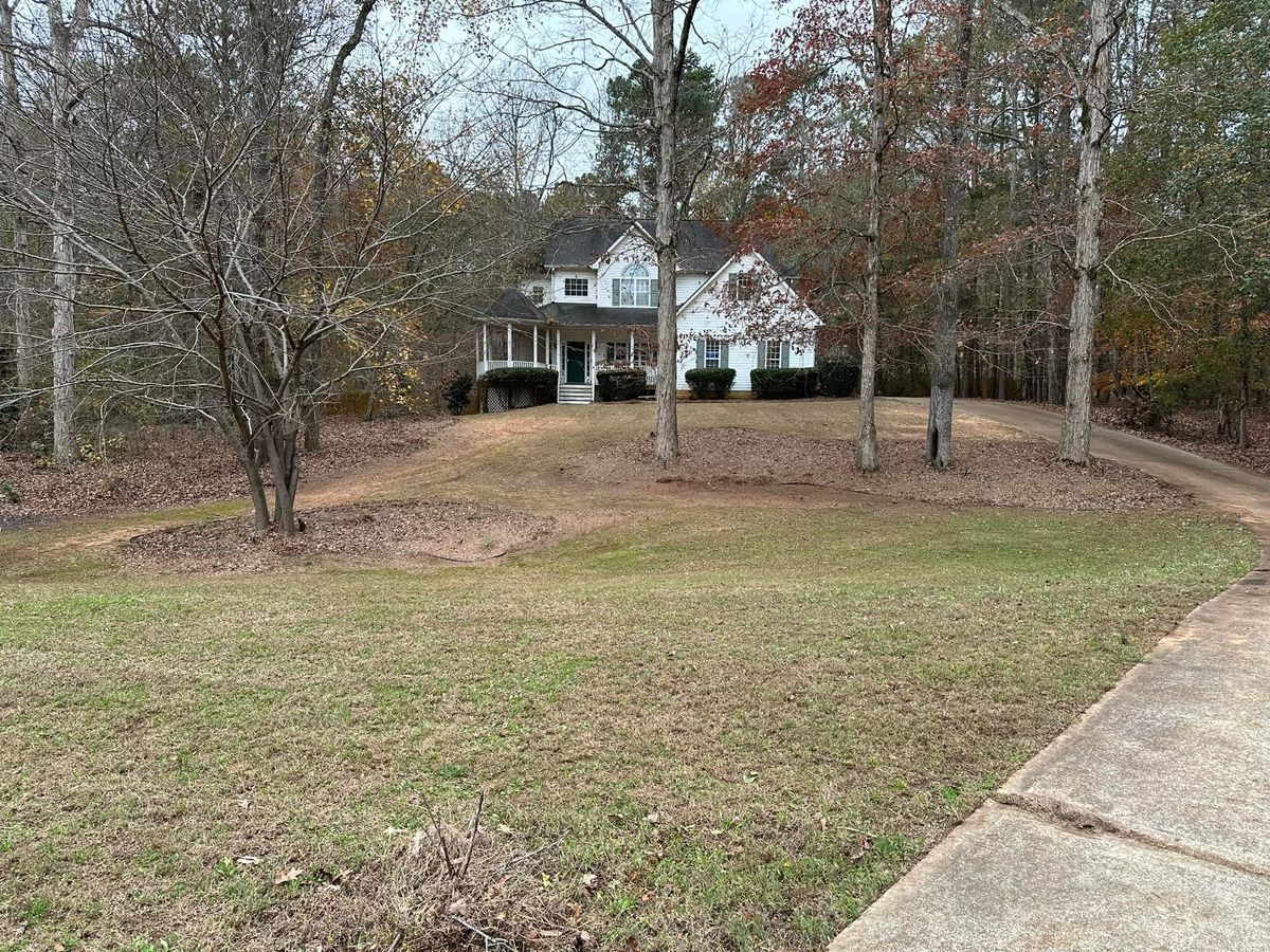Fall Clean Up for CK Lawn Maintenance in Peachtree City, GA