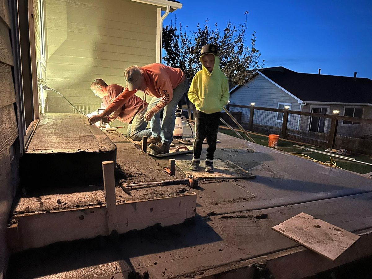Residential and Commercial Concrete for Imperial Concrete & Construction LLC in Colorado Springs, Colorado