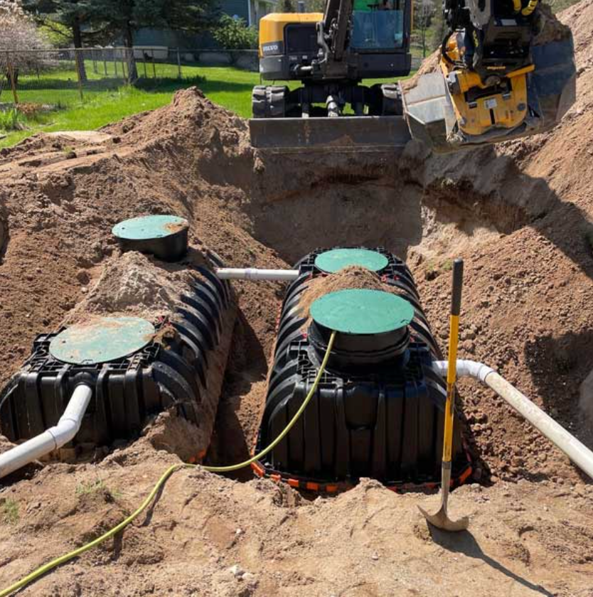 Septic Tank Installation for Rutledge Contracting LLC in Hazel Green, AL