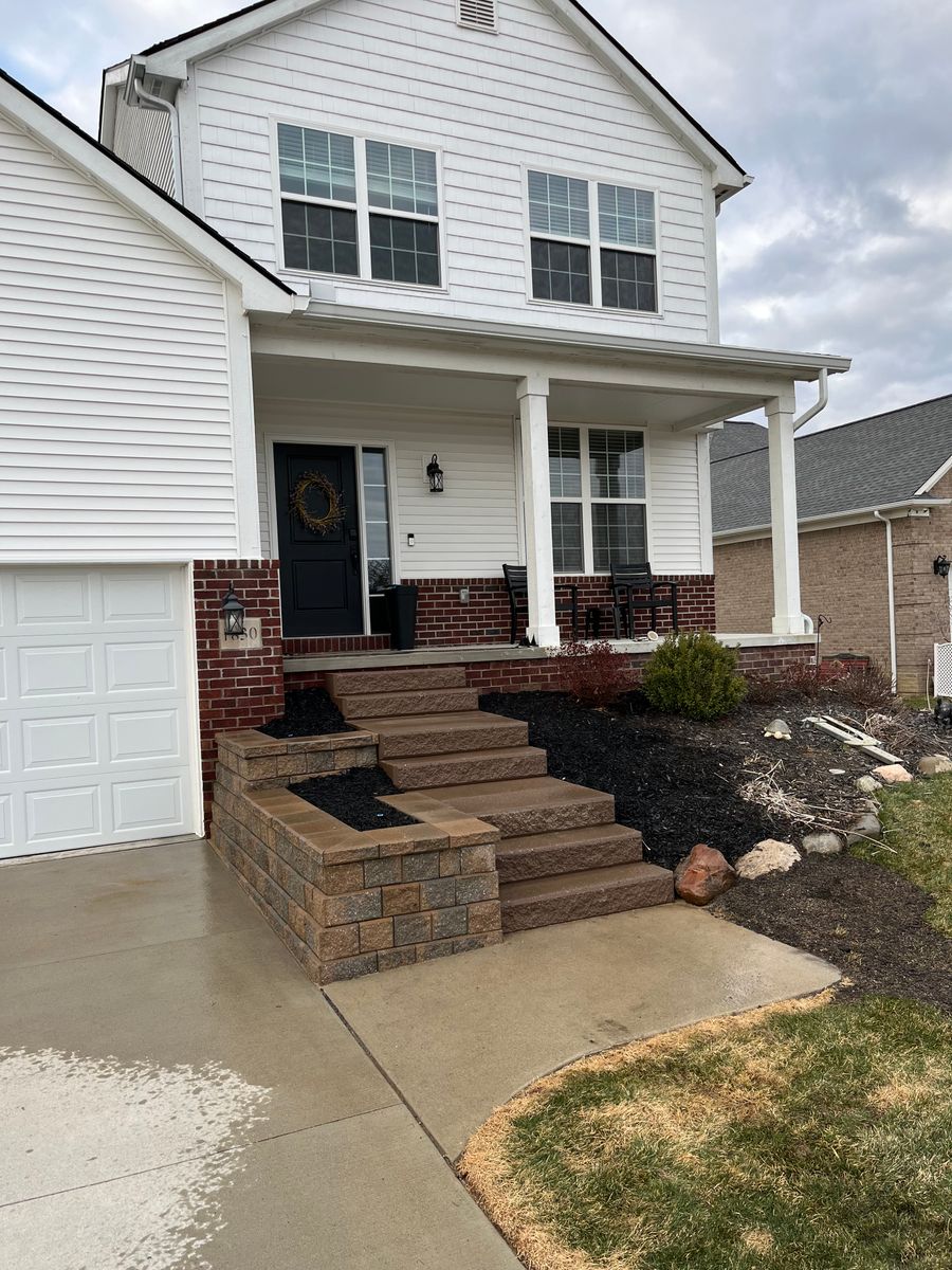 Landscape & Hardscape Design for Sunstone Construction in Oakland County, MI