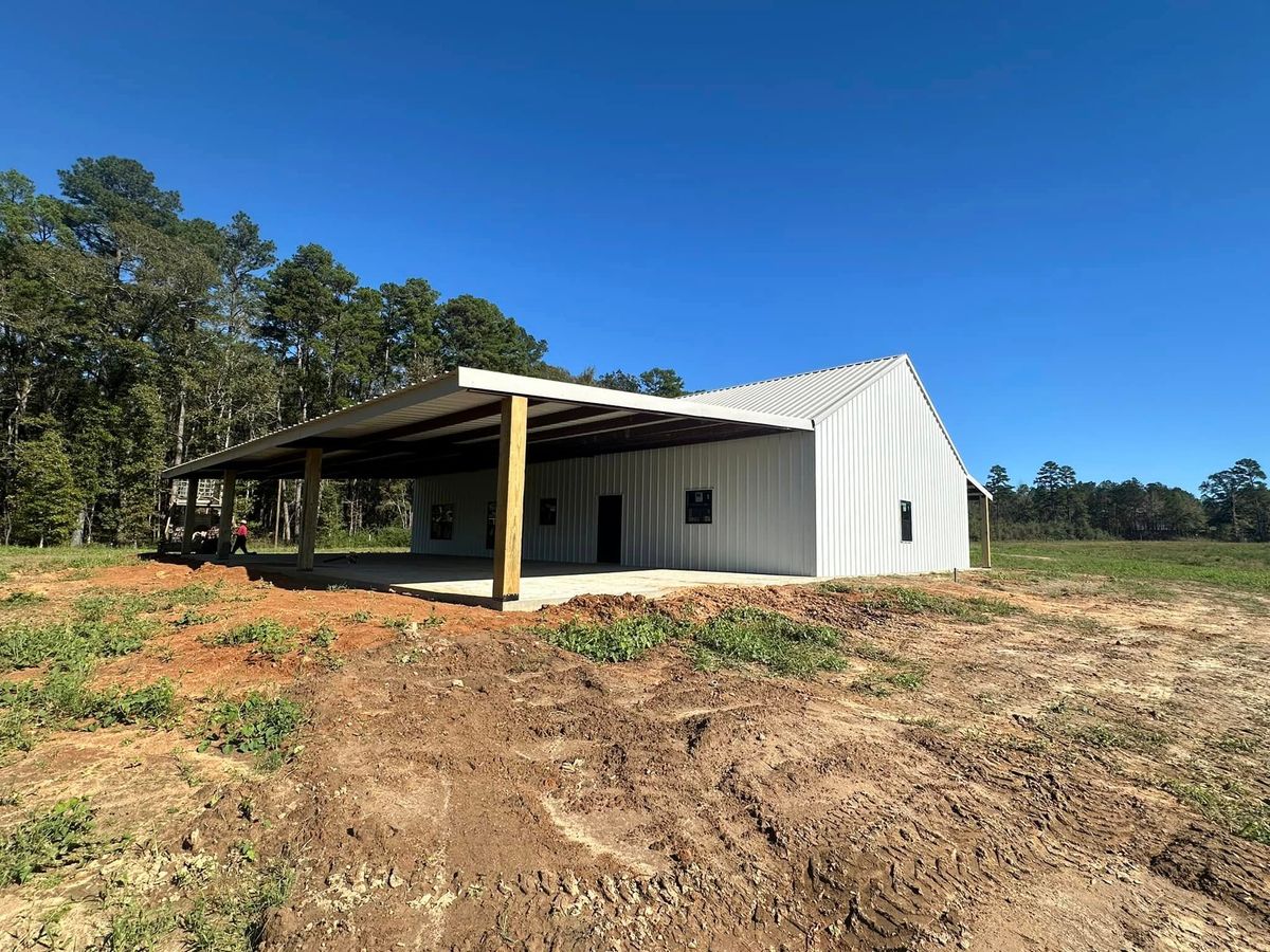 Barndominium Construction for H&M Construction Metal Buildings in Osyka, MS