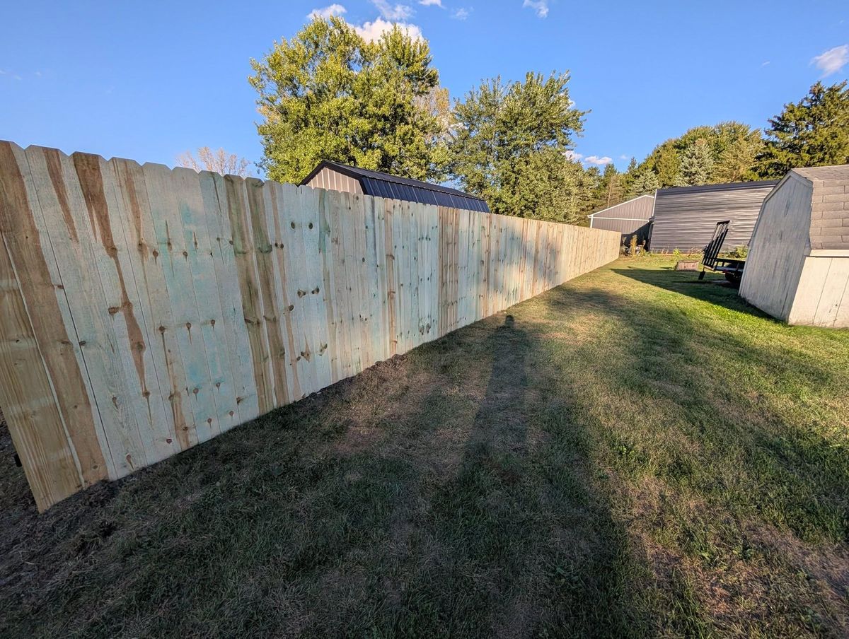 Fence Installation for Knapps Landscaping and Lawn Care in Marion, OH