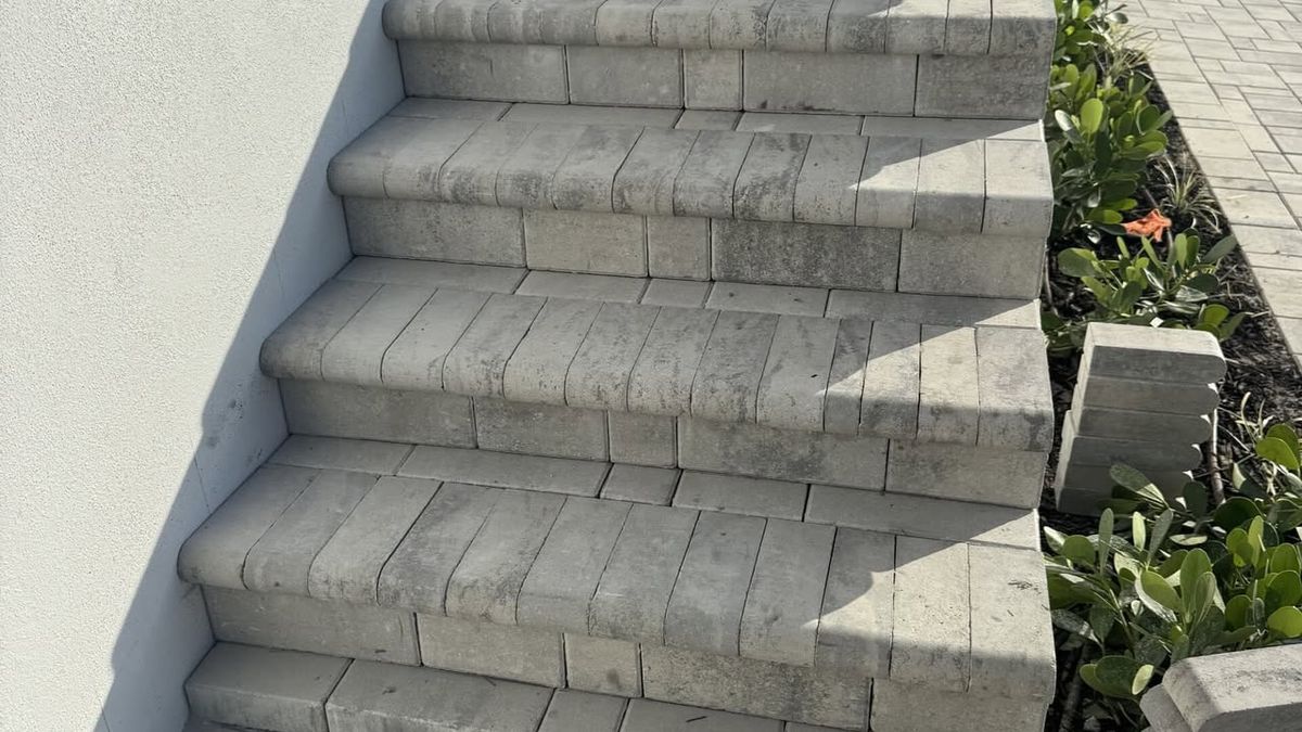Patio Paver Installation for Nunez Concrete & Landscape LLC in Tampa Heights, FL