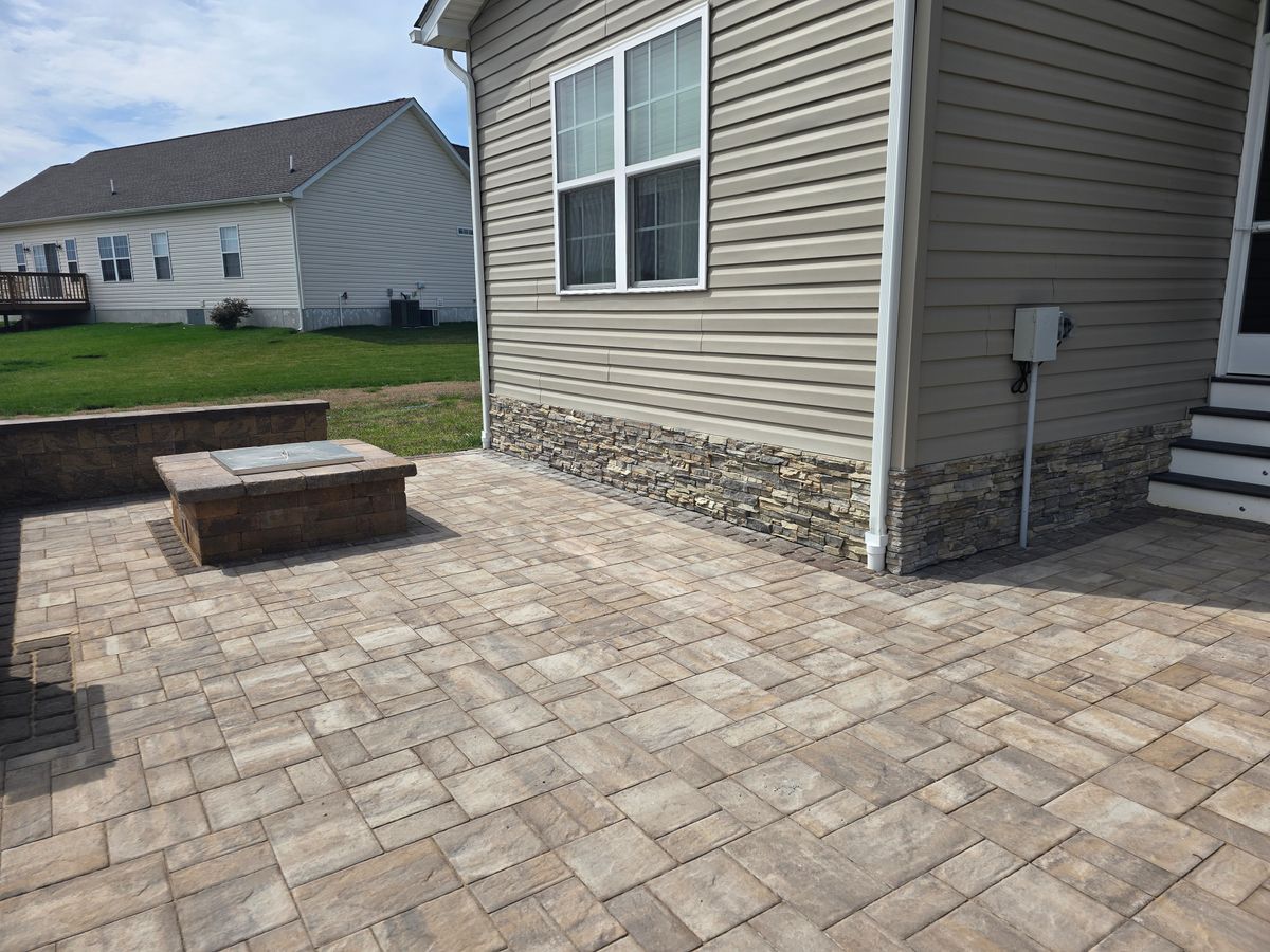 Paver Patio for SoDel Stone Works & Construction LLC in Sussex County, DE