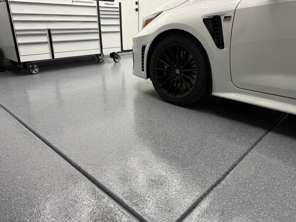 Epoxy Garage Coatings for PRYME EPOXY LLC in Mayer, AZ