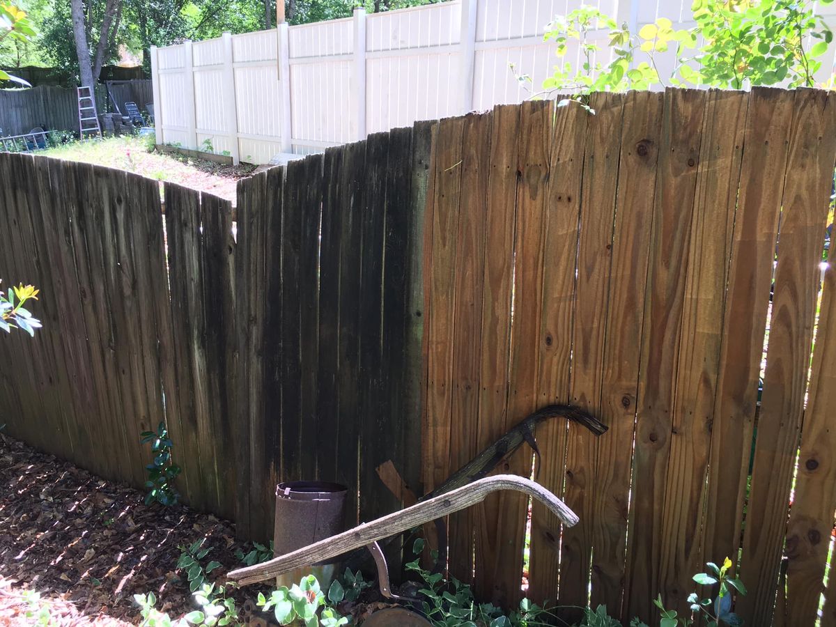 Fence Washing for Newman's Pro Wash Pressure Washing in Senoia, GA