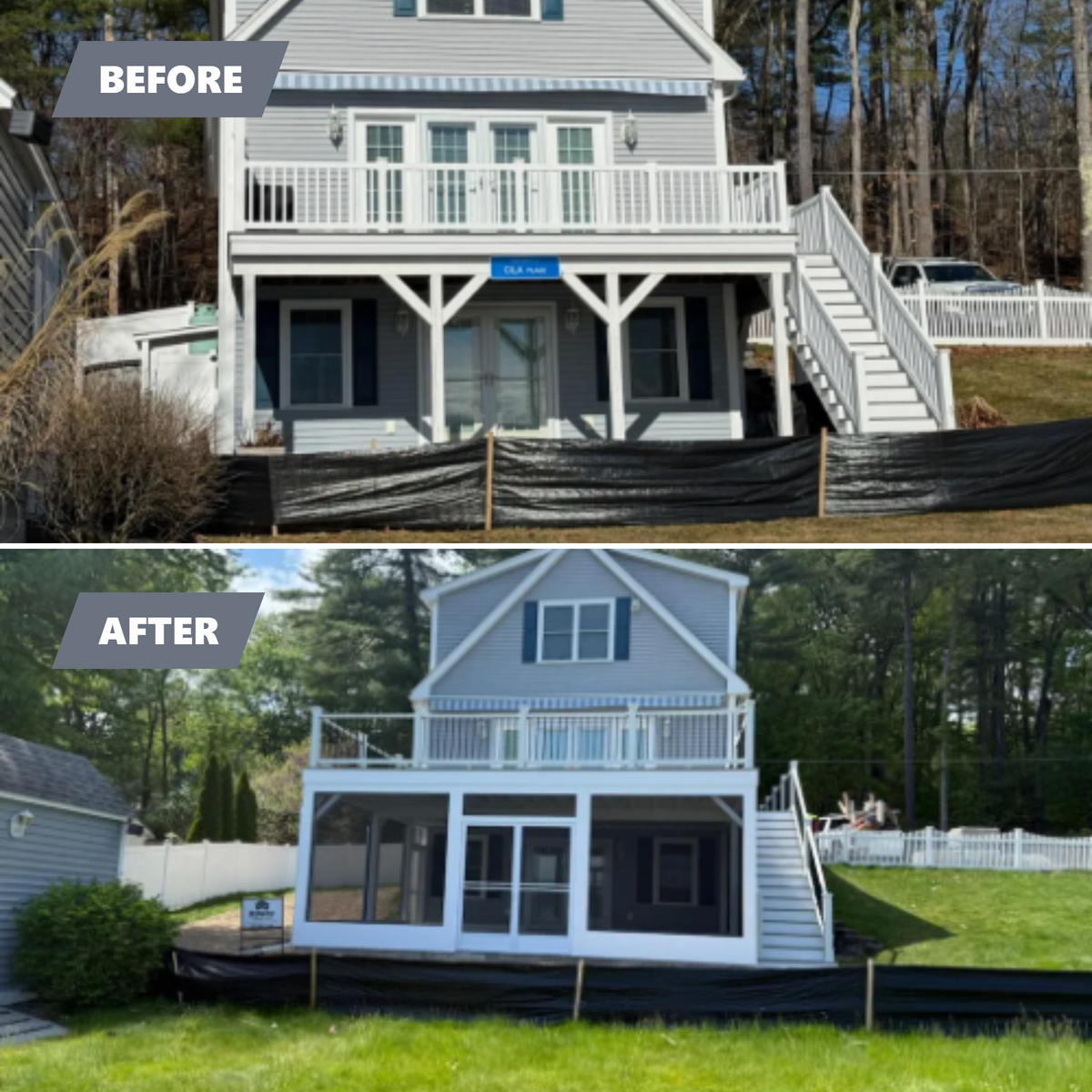 Deck & Patio Installation for D. Duby Construction in Billerica, MA