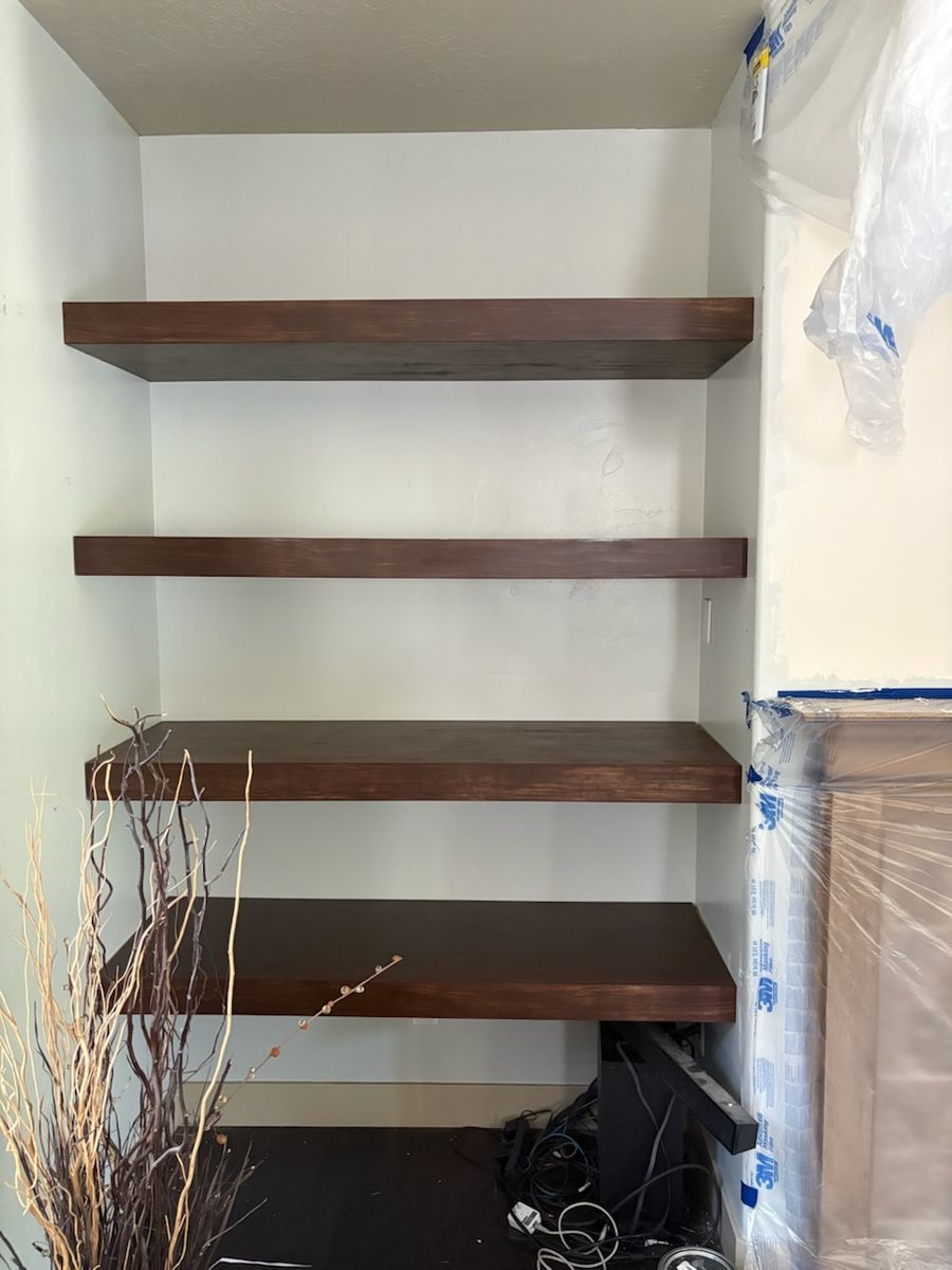 Wall Installations for Daniel Paints & Builds in Sandy, UT