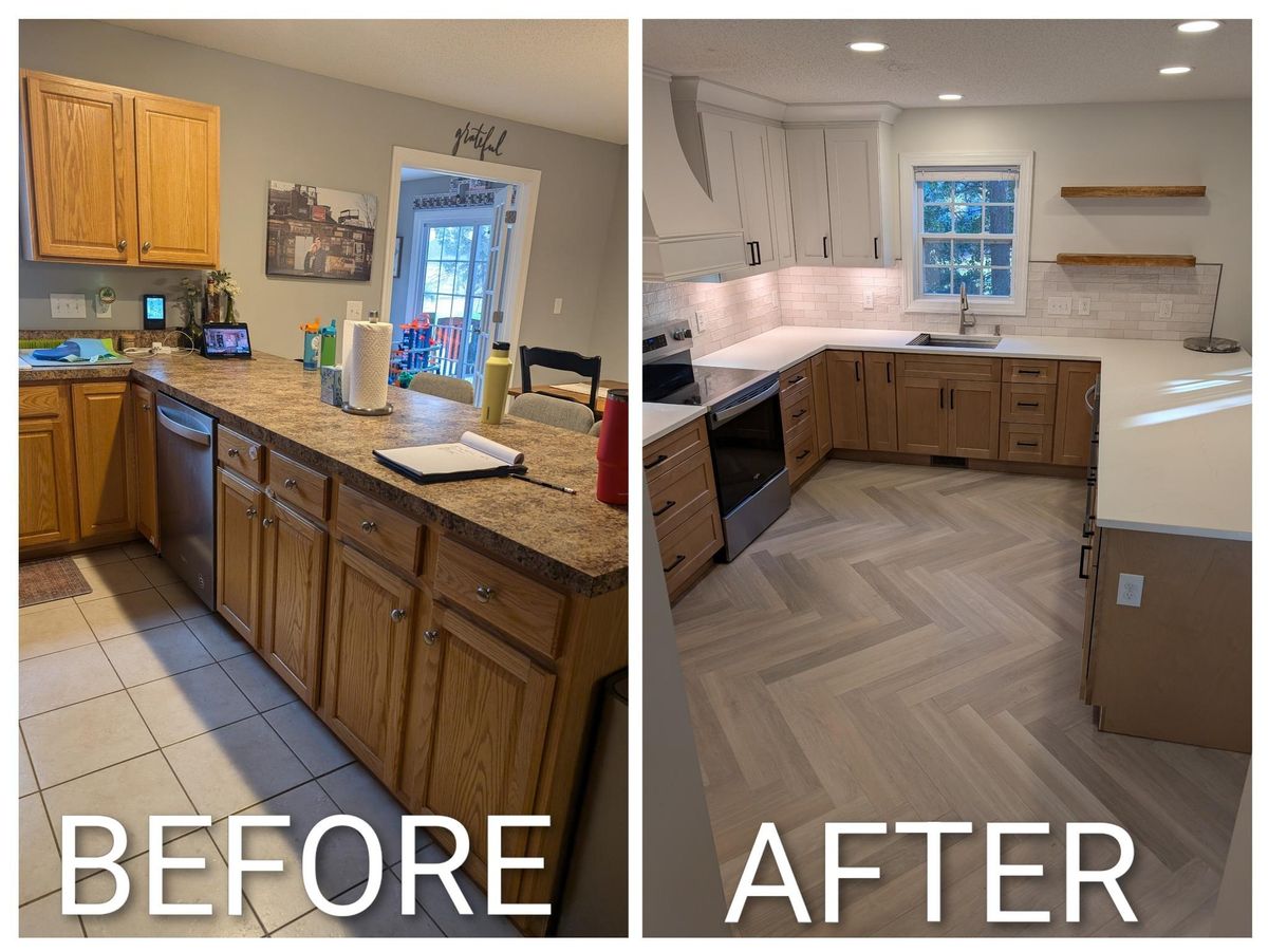 Full Bathroom Remodel for Brick City Bath in Sanford, NC