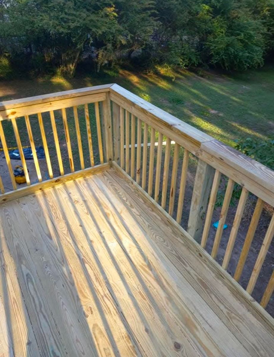 Deck Construction for All Out Construction in Atlanta, GA