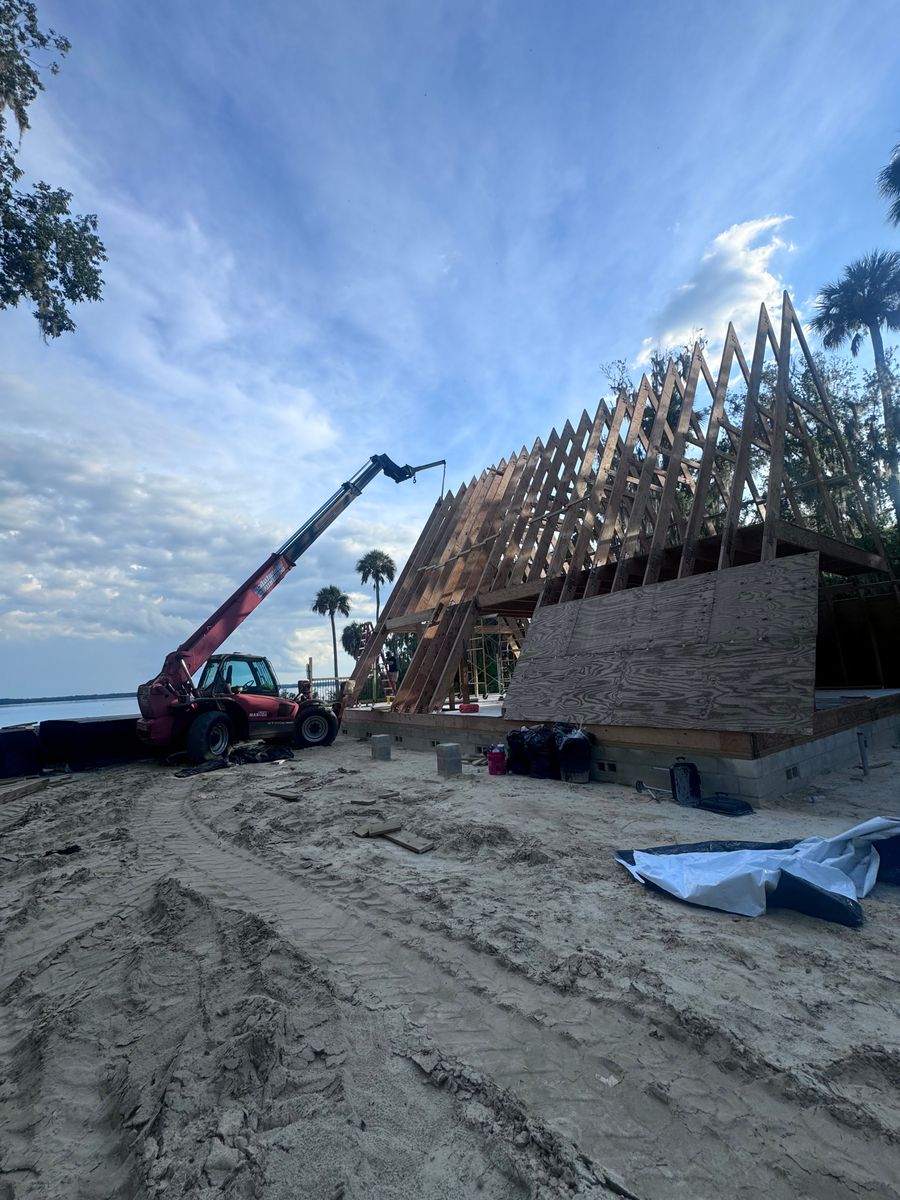 Land Clearing for CJ Dirtwork in Crescent City, FL
