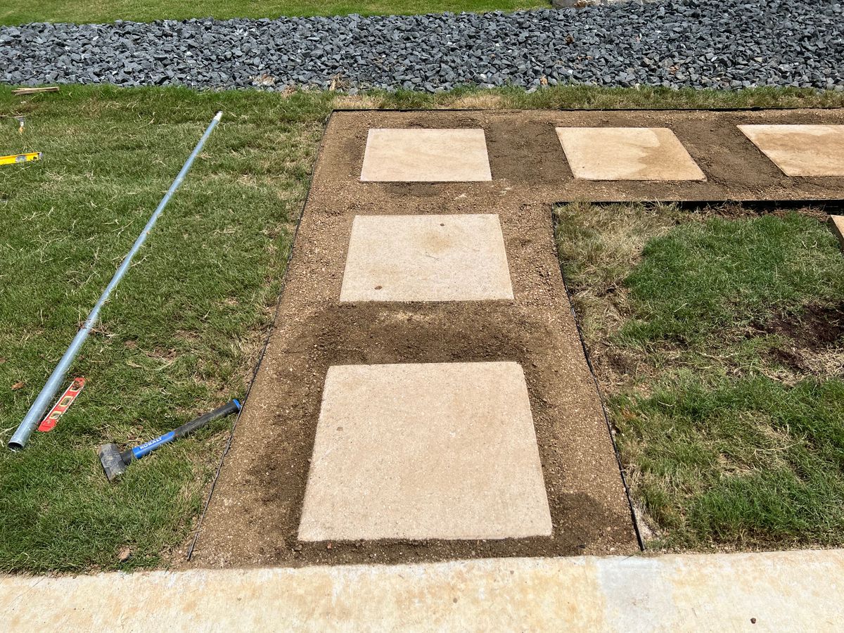 Patio Design & Construction for DR Landscape in San Antonio, TX