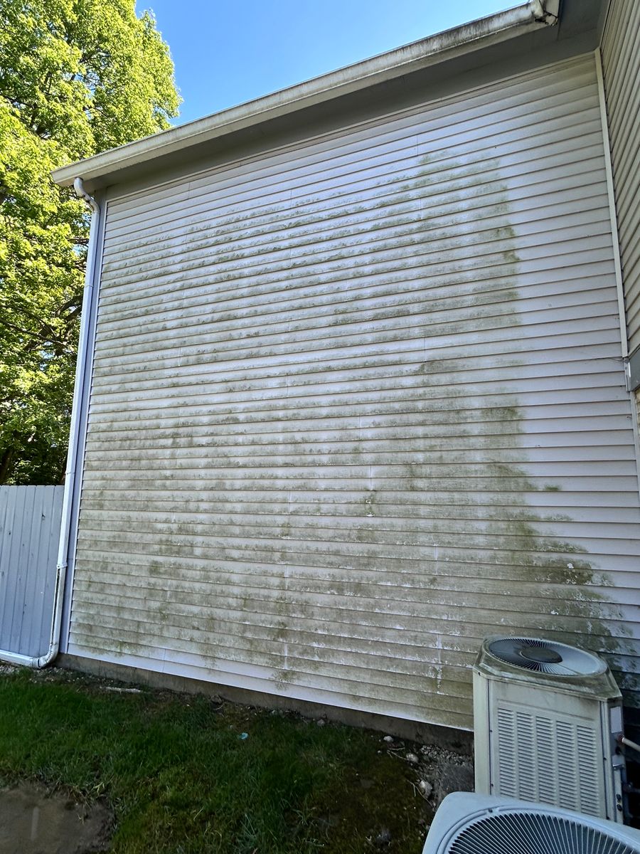 House Wash / Soft Wash / Power Wash for Buckeye Roof Rejuvenation in Columbus, Ohio