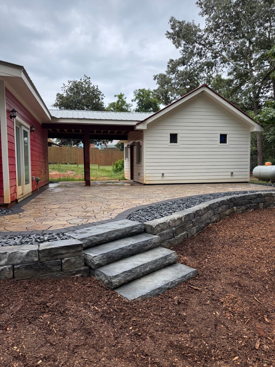 Hardscape Installation for Peach State Landscaping in Hartwell, GA