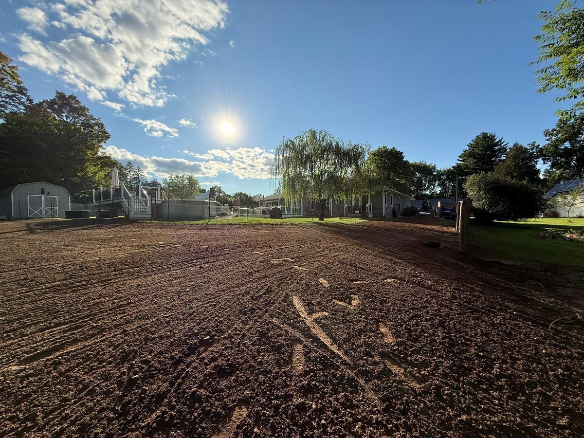 Land Clearing & Yard Expansion for Lennon Land Management in Suffield, CT