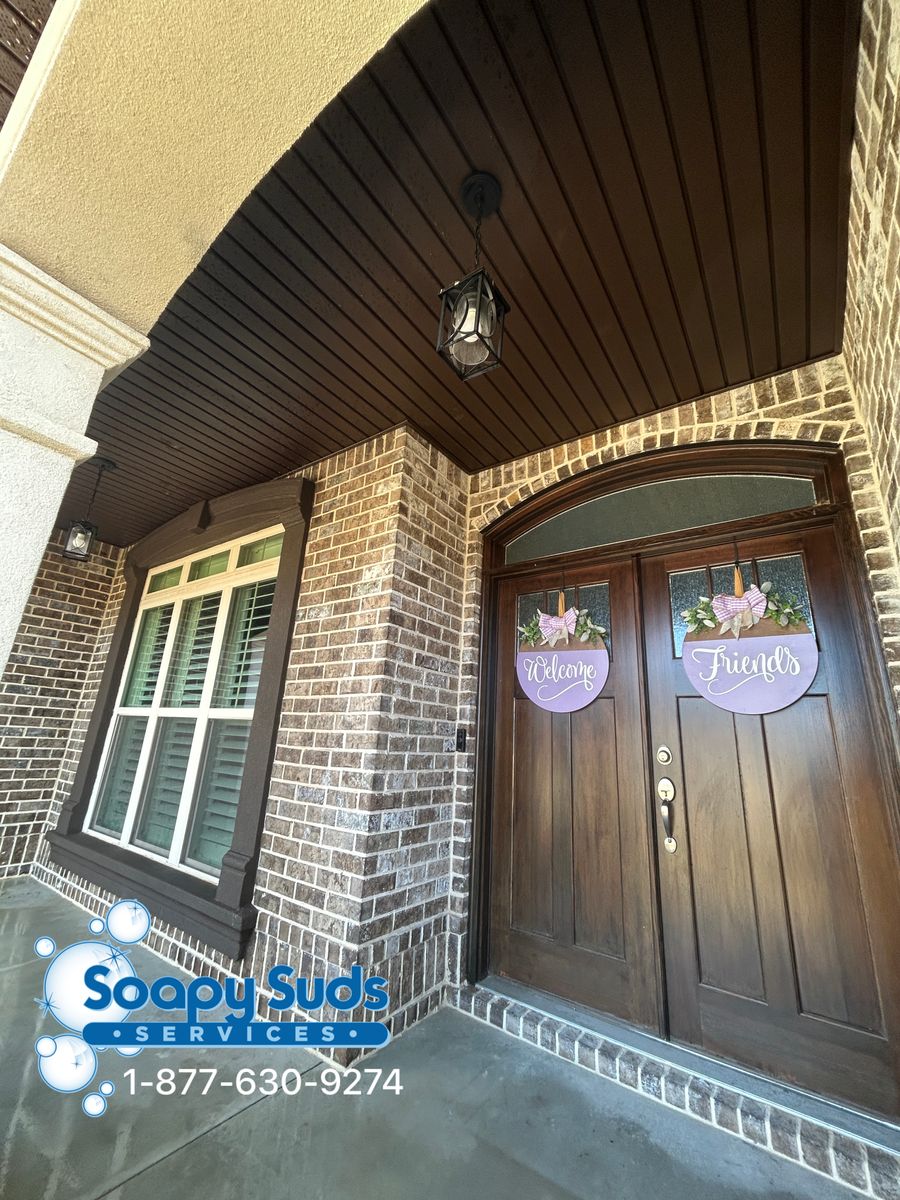 Exterior and Interior Window Cleaning for Soapy Suds Services Georgia in Perry, GA