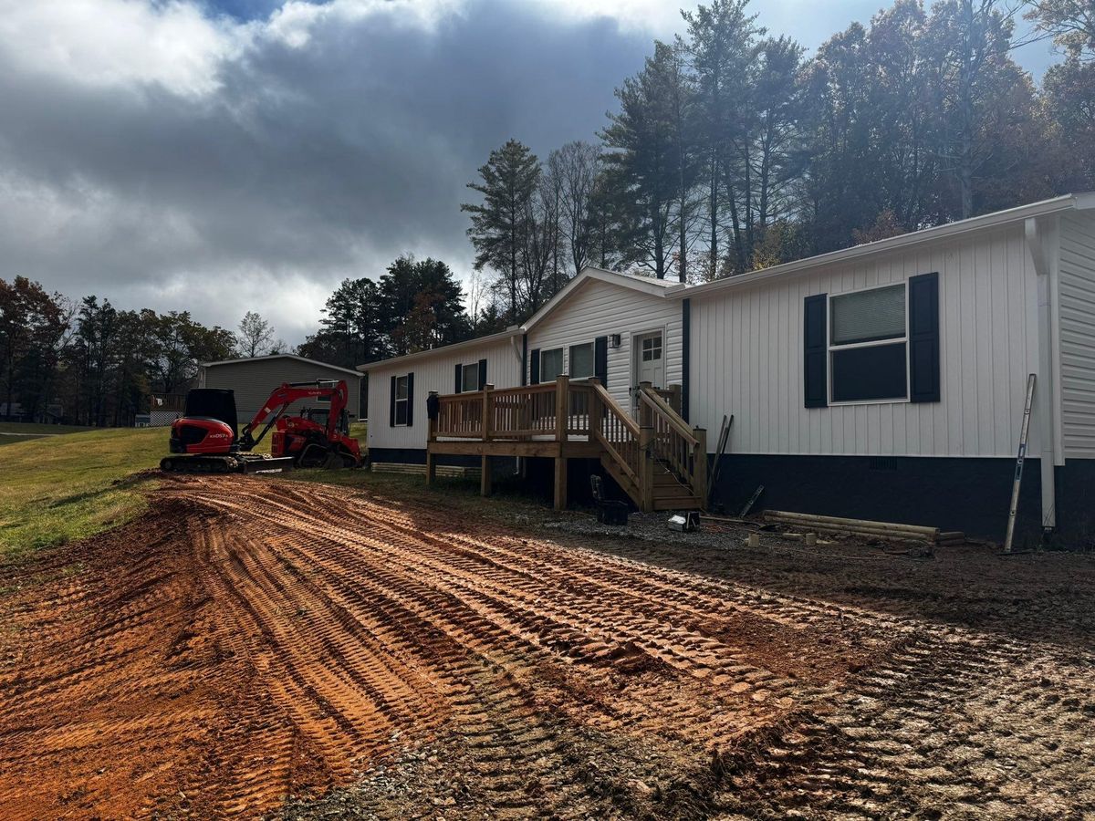 Retaining Wall Construction for C & D Landscaping Services in Blairsville, GA