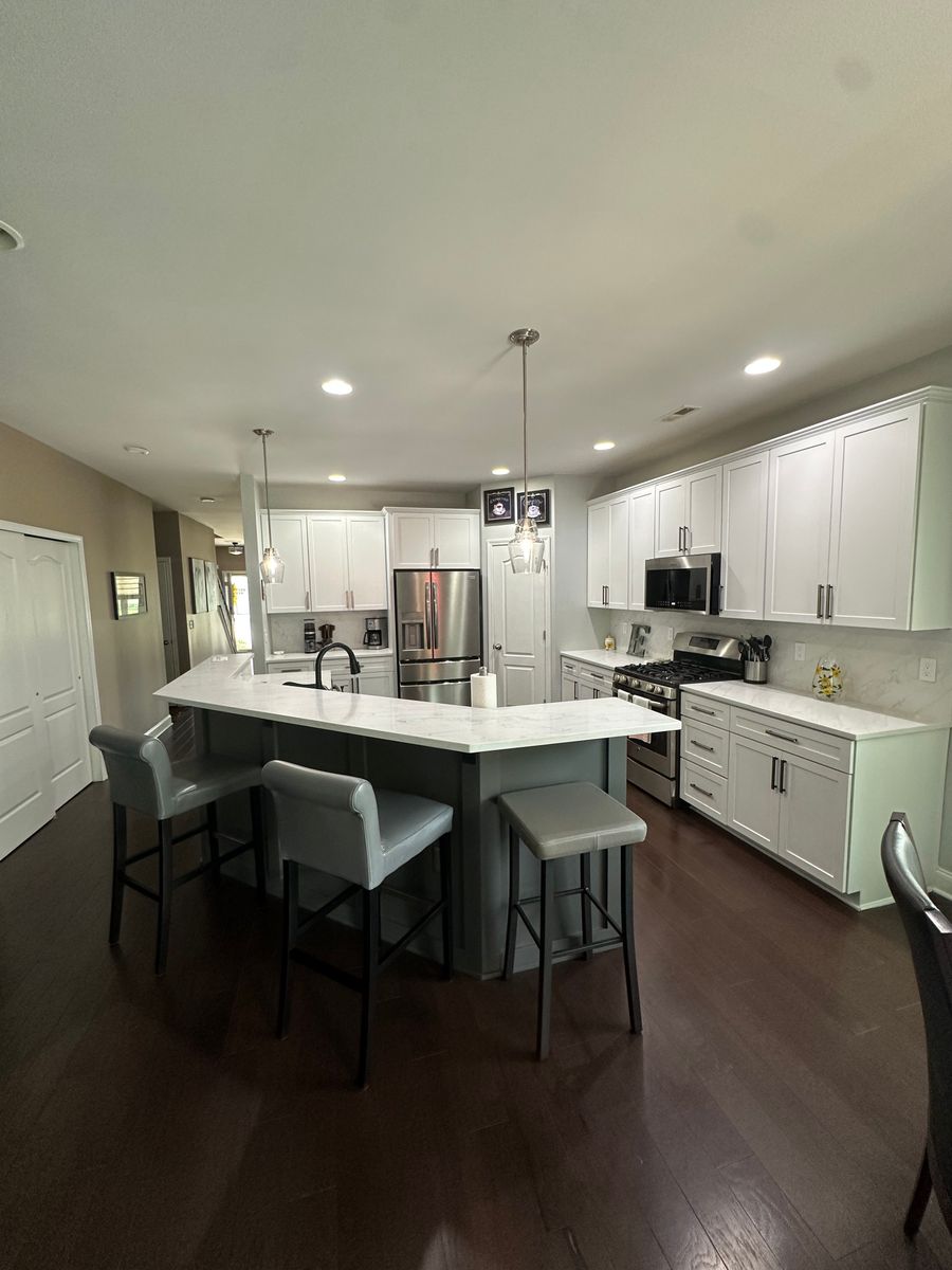 Trim Carpentry for T&T Kitchens in Shamong, NJ