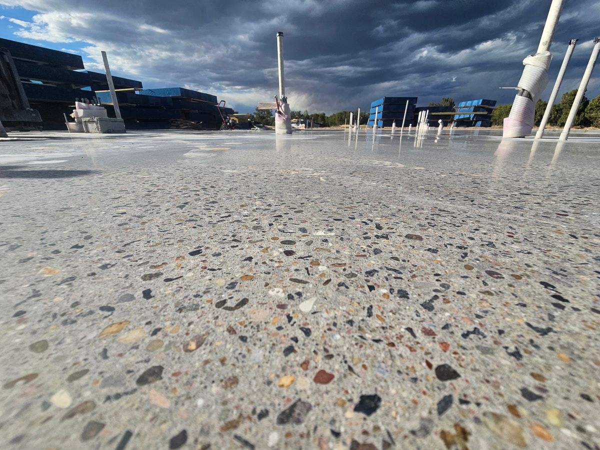 Polished Concrete for Not Just Concrete in Albuquerque, NM