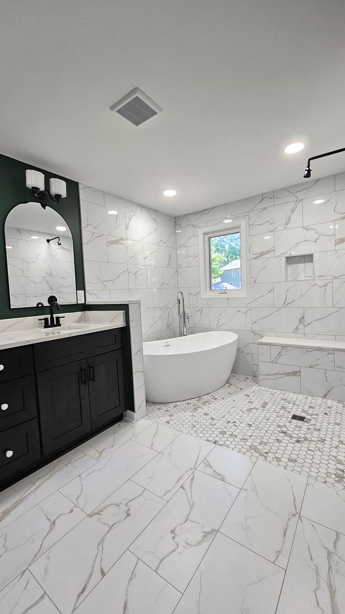 Bathroom Renovation for Futura Renovations in Durham, NC