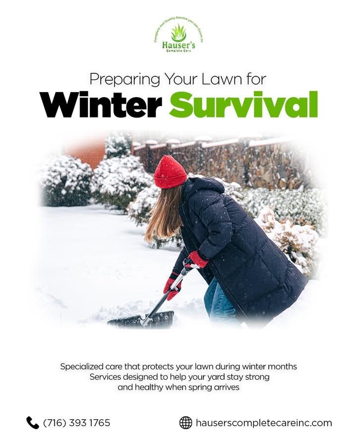 Commercial & Residential Snowplowing for Hauser's Complete Care INC in Lancaster, NY