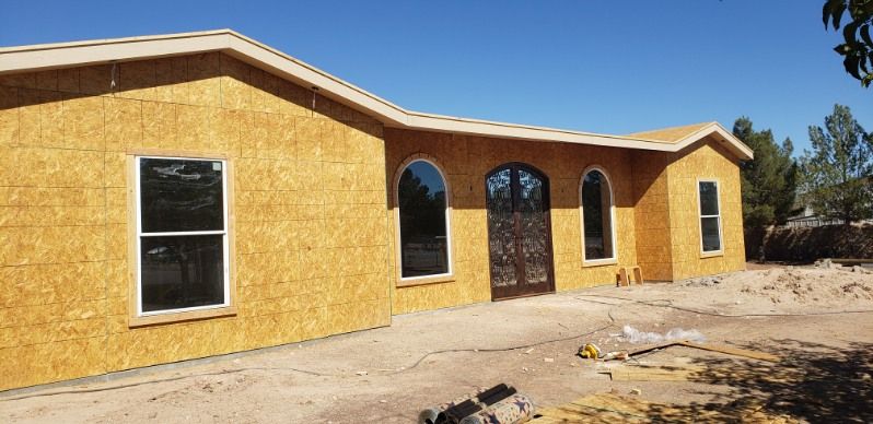 Framing for BDR Innovations in El Paso, TX