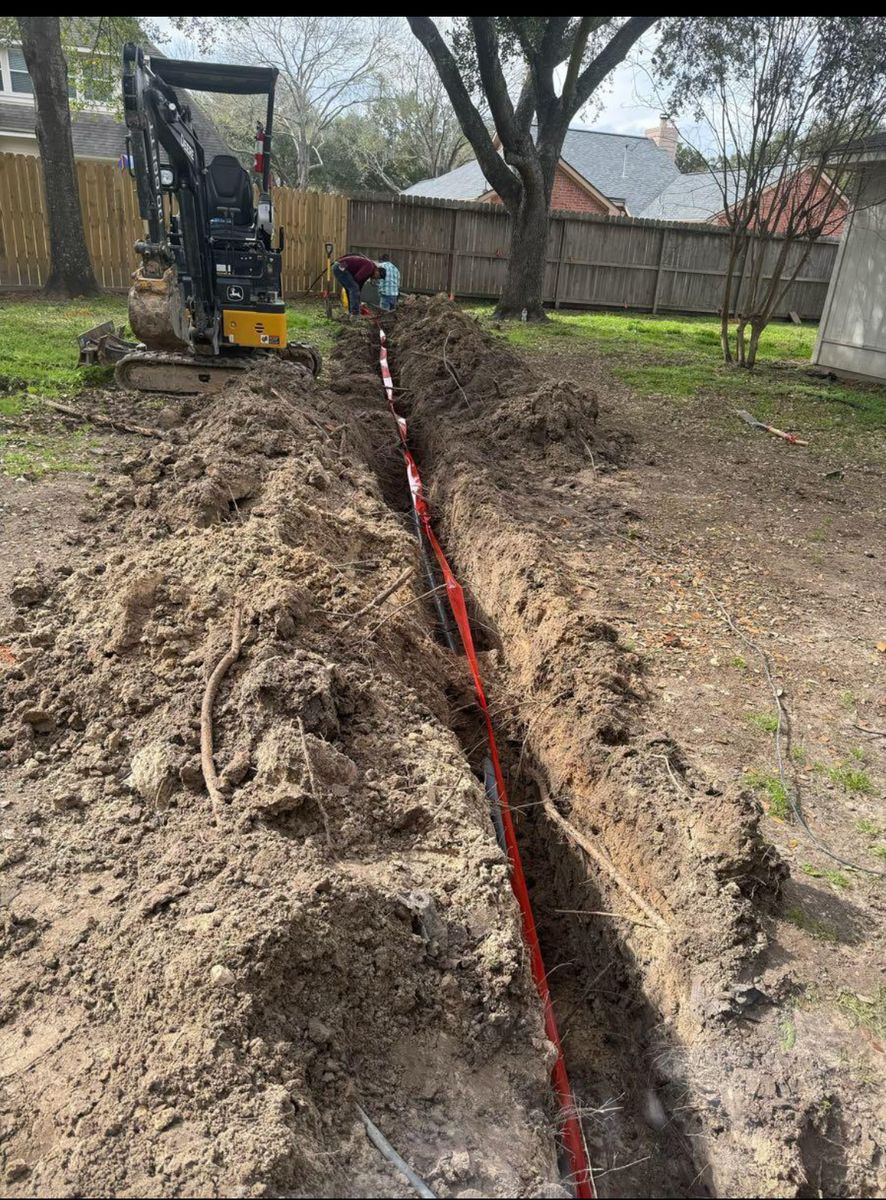 Electrical Undergrounds for Gen1 Electric in Houston, TX