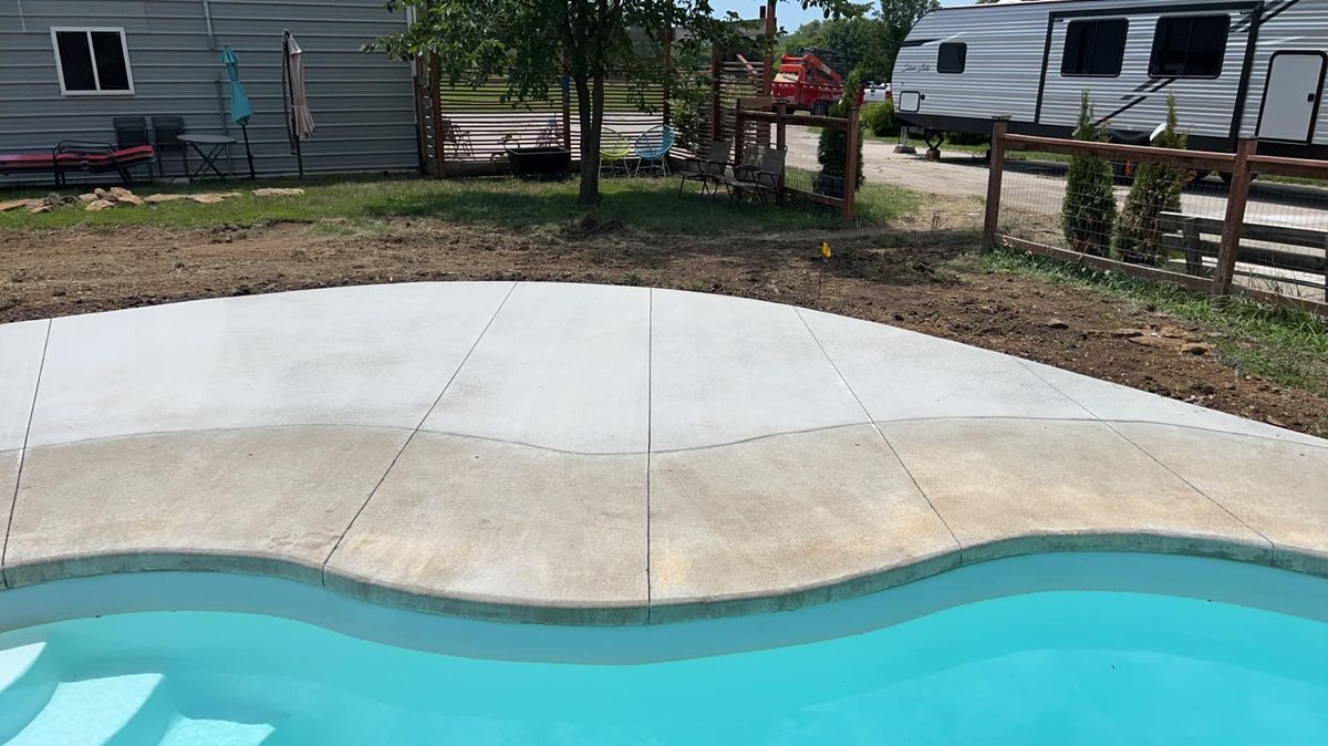 Pool Deck Paving for Premium Concrete Construction in Topeka, KS