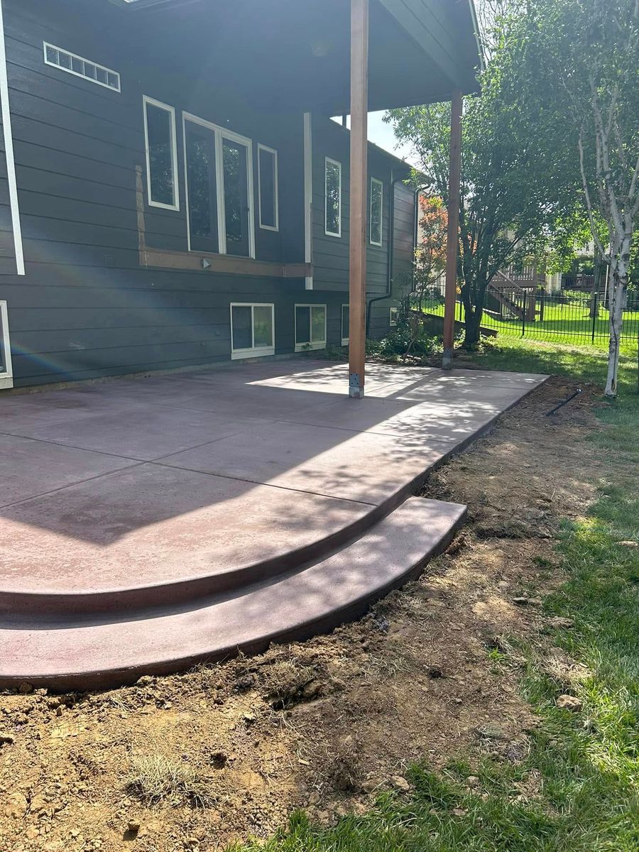 Patio Design & Installation for Twisted Ridge Construction LLC in Cheney, KS