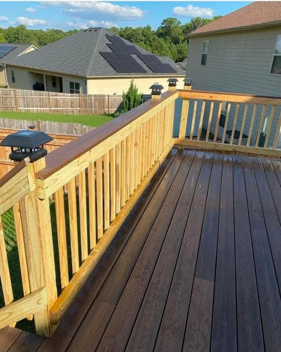 Deck Construction for All Out Construction in Atlanta, GA