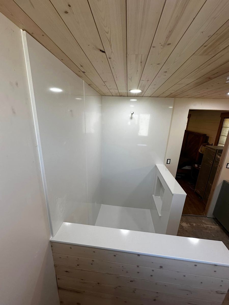 Shower for AKP Construction in Elwood, UT