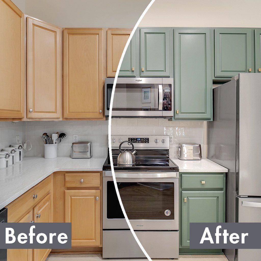 Kitchen and Cabinet Refinishing for Landon’s Painting LLC in Sequim, WA