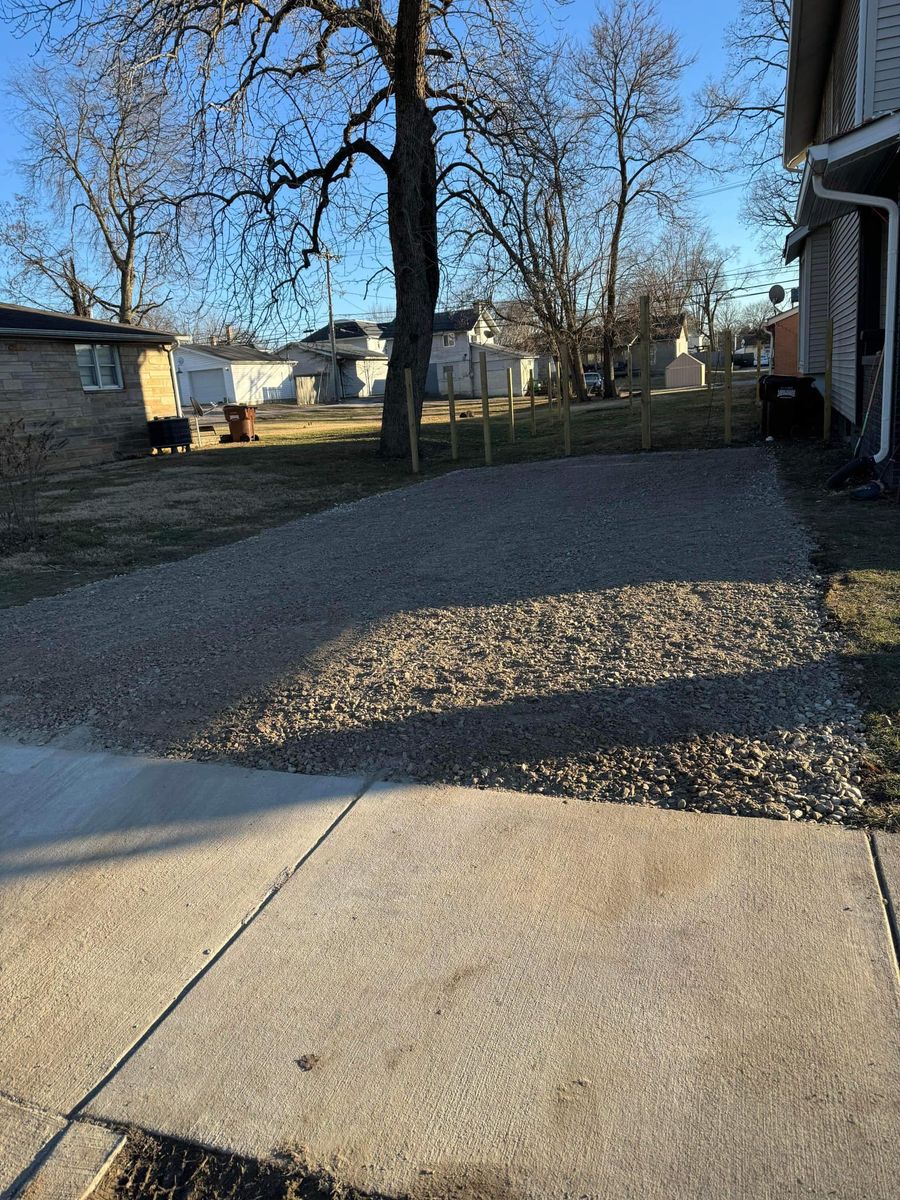 Skid Steer Work for Versatile Contractors LLC in Columbus, IN