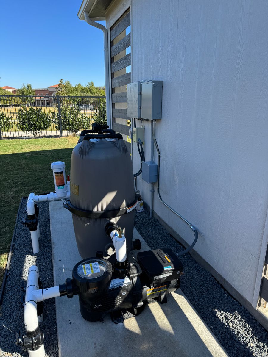 Pool and Hot Tub Wiring for Galev Electric in Prosper, TX