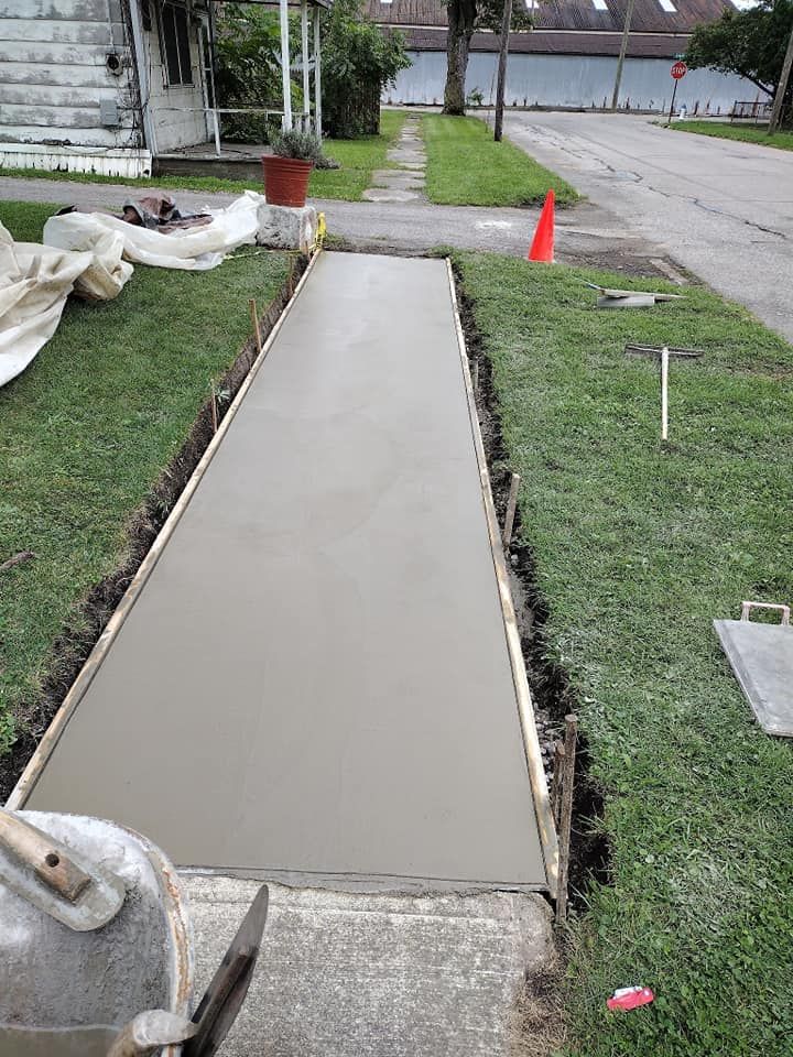 Concrete Walkways for MAG Concrete in La Rue, OH