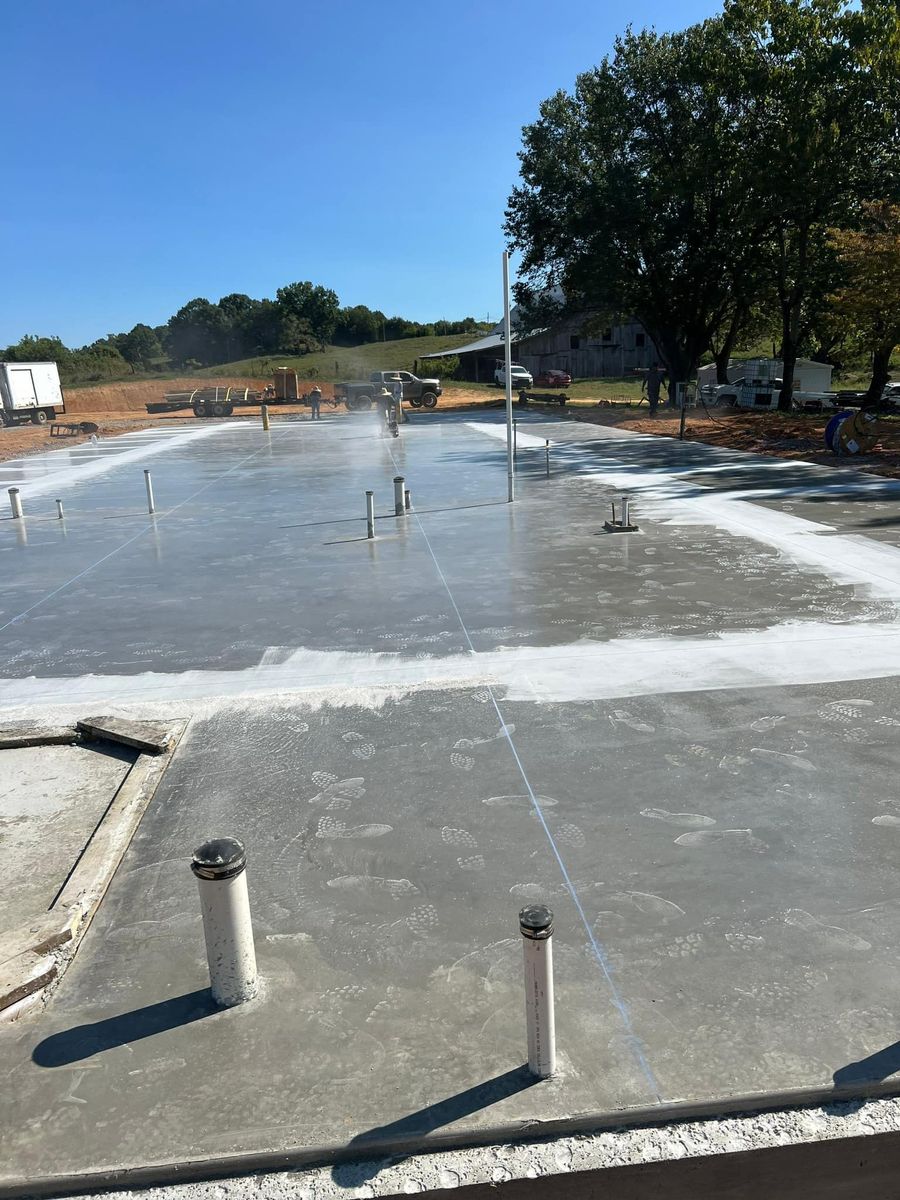 Concrete Slab Construction for Precision Concrete Finishing in Bean Station, TN
