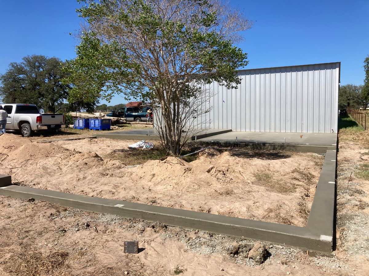 Concrete for 292 Construction, LLC in Gonzales County, TX