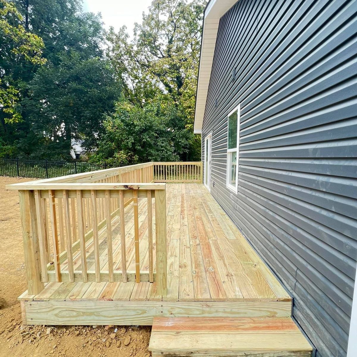 Deck & Patio Installation for AA Compass Construction in Knoxville, TN