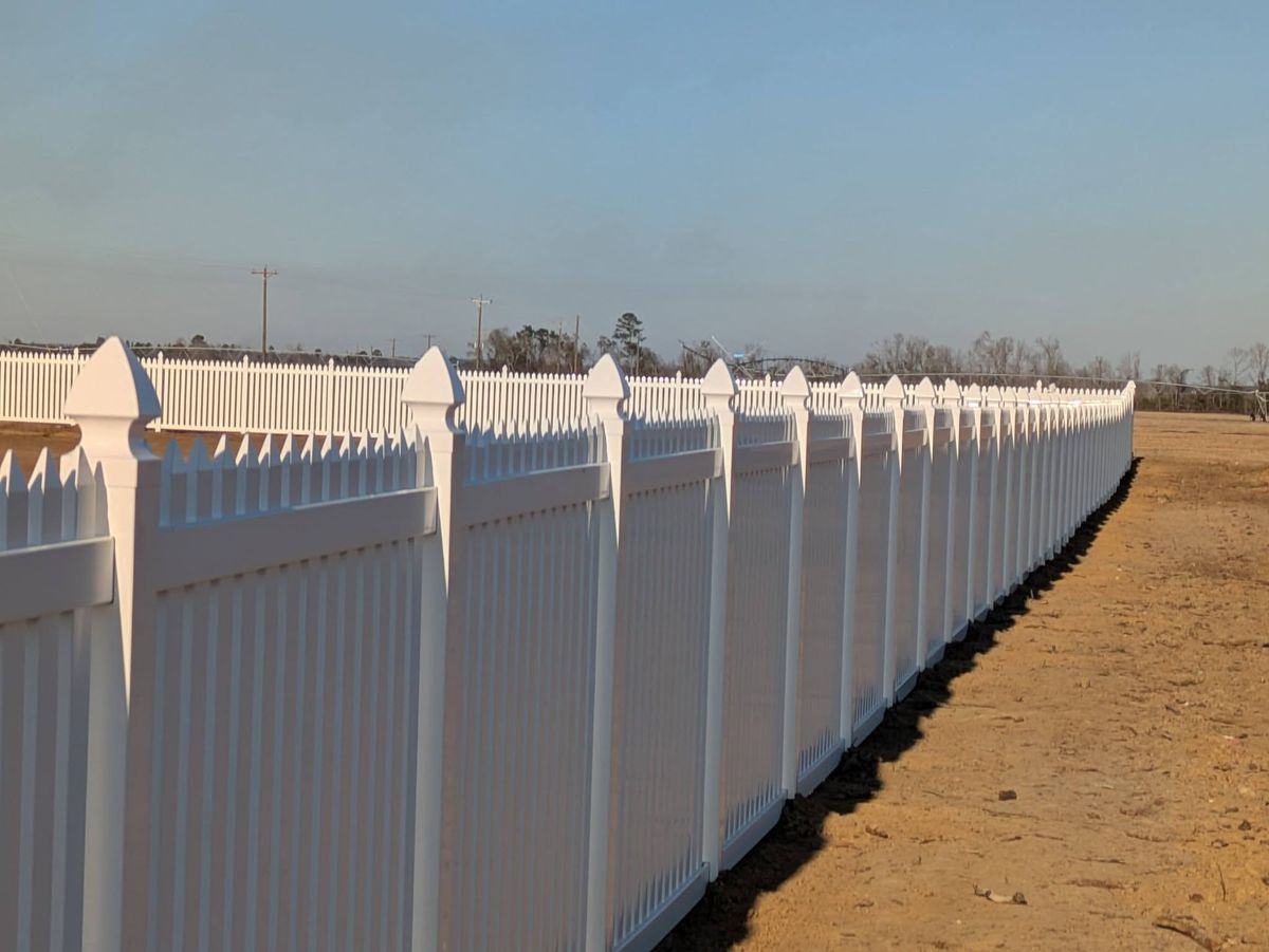 Vinyl Fence for Corbitt Vinyl Products in Hazlehurst, GA